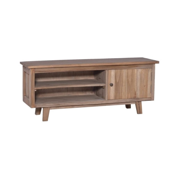 Meuble TV 100x30x40 cm Bois de teck solide