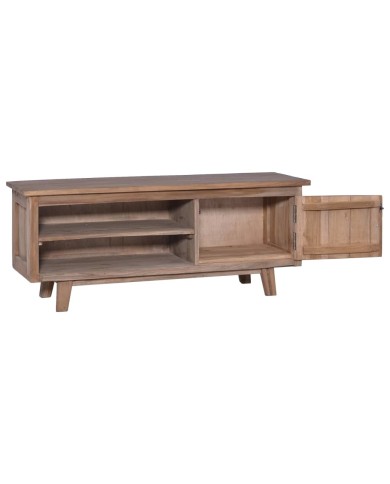 Meuble TV 100x30x40 cm Bois de teck solide