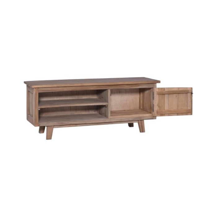 Meuble TV 100x30x40 cm Bois de teck solide