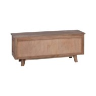 Meuble TV 100x30x40 cm Bois de teck solide