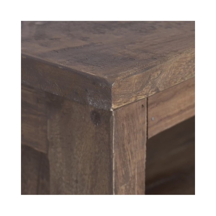 Meuble TV 100x30x40 cm Bois de teck solide