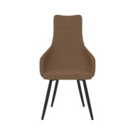 Fauteuil Marron Tissu