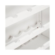 Casier à bouteilles 72x32x90 cm Bois de chêne massif