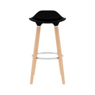 Tabourets de bar 2 pcs Noir