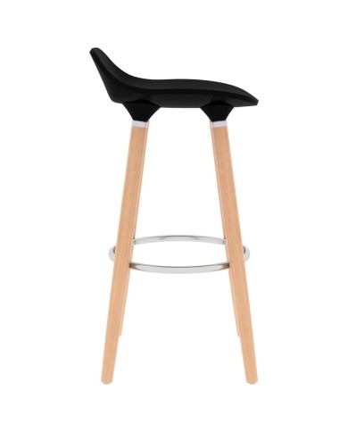 Tabourets de bar 2 pcs Noir