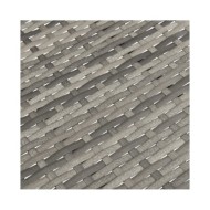 Chaises empilables d'extérieur 4 pcs Gris Résine tressée