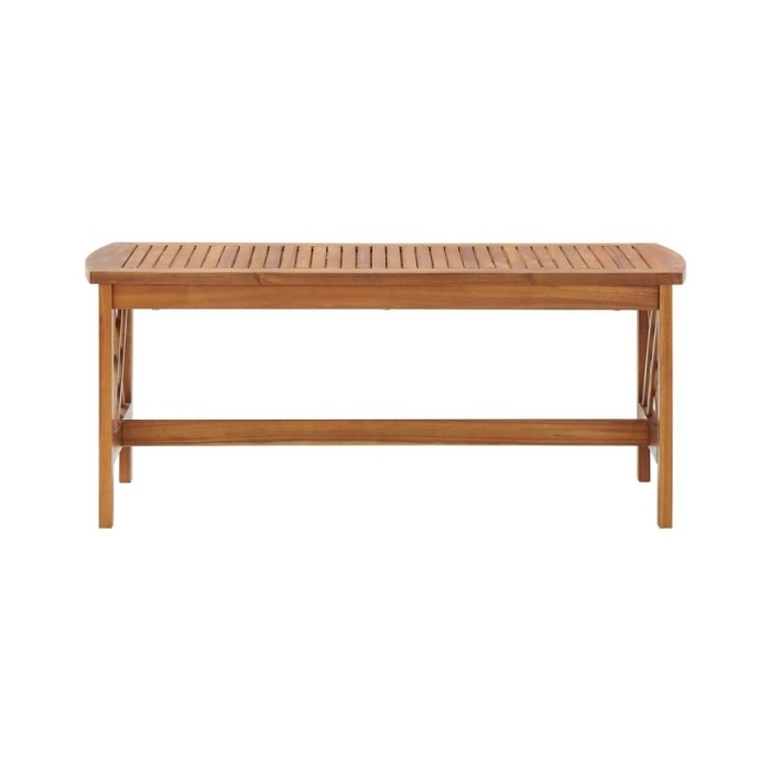 Table basse 102x50x43 cm Bois d'acacia solide