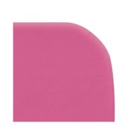 Chaises longues pliables 2 pcs Acier et tissu Rose