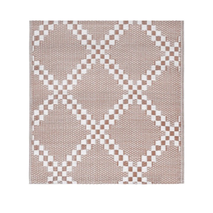 Tapis d'extérieur Marron 190x290 cm PP