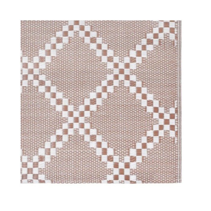 Tapis d'extérieur Marron 190x290 cm PP