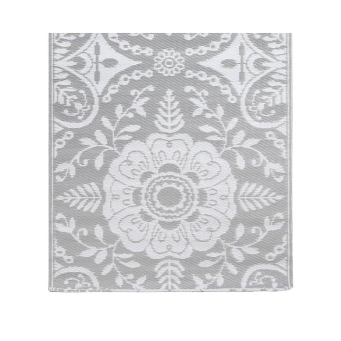Tapis d'extérieur Gris clair 160x230 cm PP