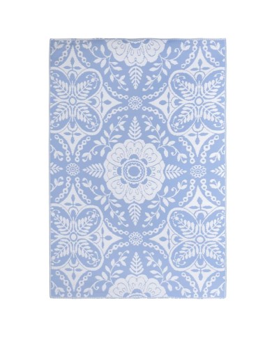 Tapis d'extérieur Bleu azuré 190x290 cm PP