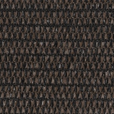 Écran de balcon Marron 120x500 cm PEHD