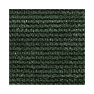 Voile d'ombrage 160 g/m² Vert foncé 3x4x4 m PEHD