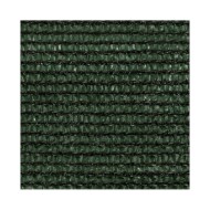 Voile d'ombrage 160 g/m² Vert foncé 5x5x6 m PEHD