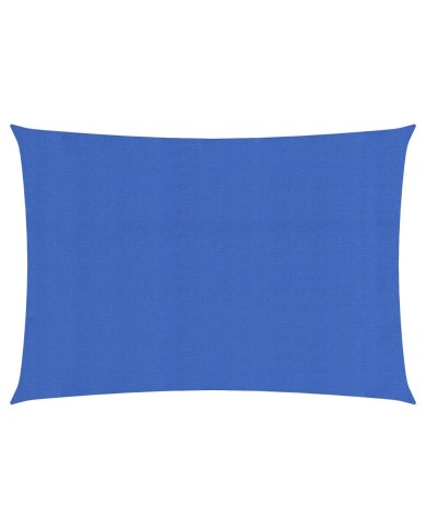Voile d'ombrage 160 g/m² Bleu 2x4,5 m PEHD