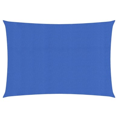 Voile d'ombrage 160 g/m² Bleu 2x4,5 m PEHD