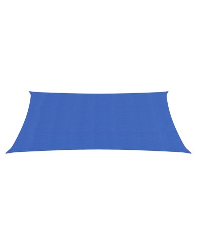 Voile d'ombrage 160 g/m² Bleu 2x4,5 m PEHD