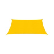 Voile d'ombrage 160 g/m² Jaune 3,6x3,6 m PEHD