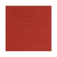 Voile d'ombrage 160 g/m² Rouge 3,6x3,6 m PEHD