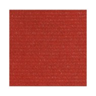 Voile d'ombrage 160 g/m² Rouge 4/5x3 m PEHD
