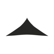 Voile d'ombrage 160 g/m² Noir 4,5x4,5x4,5 m PEHD