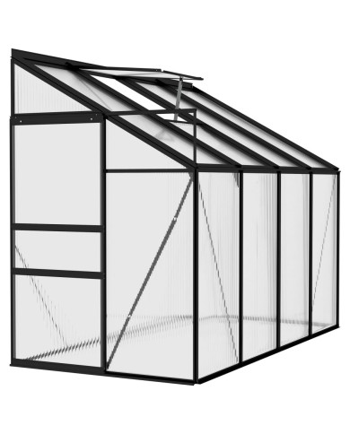 Serre Anthracite Aluminium 5,02 m³