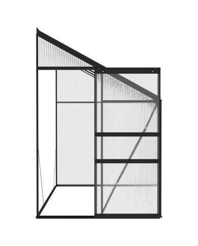 Serre Anthracite Aluminium 5,02 m³