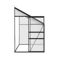 Serre Anthracite Aluminium 5,02 m³