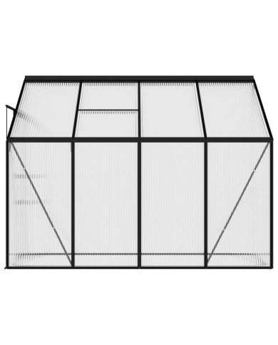 Serre Anthracite Aluminium 5,02 m³