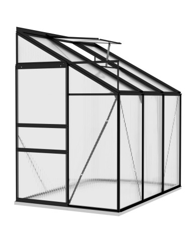 Serre Anthracite Aluminium 3,97 m³