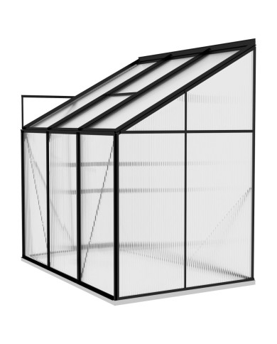 Serre Anthracite Aluminium 3,97 m³