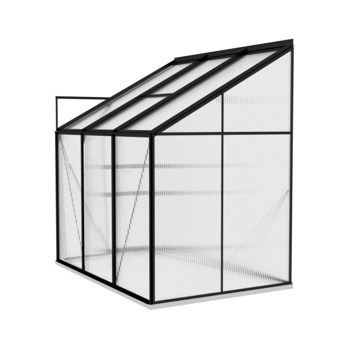 Serre Anthracite Aluminium 3,97 m³