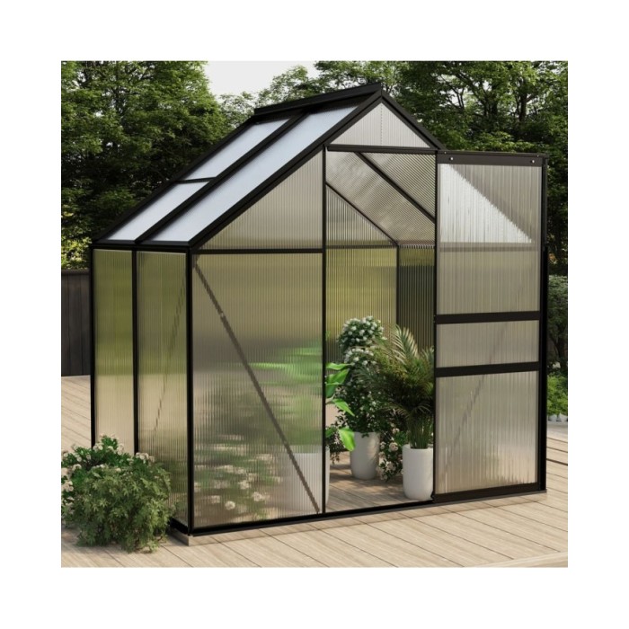 Serre Anthracite Aluminium 2,47 m²