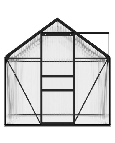 Serre Anthracite Aluminium 2,47 m²