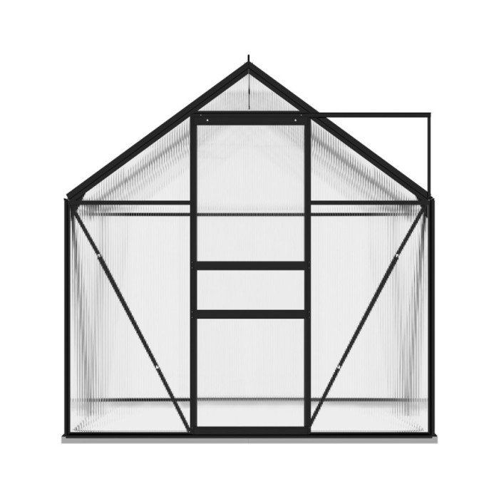 Serre Anthracite Aluminium 2,47 m²
