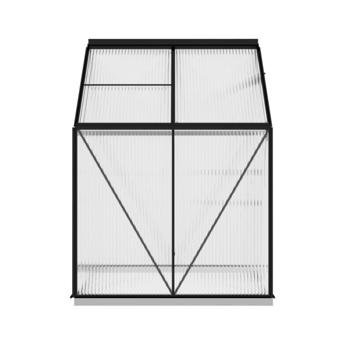 Serre Anthracite Aluminium 2,47 m²