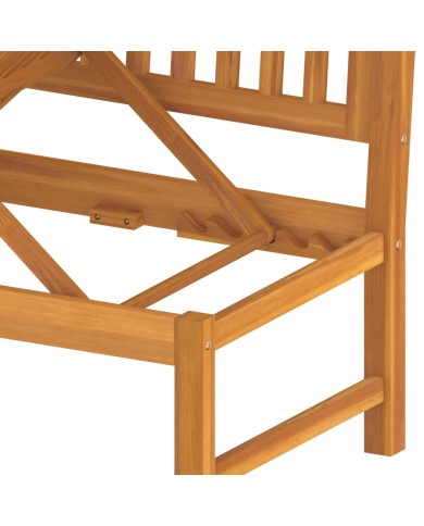 Lit de jour avec coussin gris 200x60x75 cm Bois d'acacia solide 