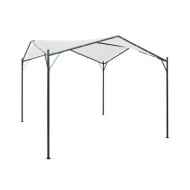 Belvédère 3x3x2,6 m Blanc 180 g/m²