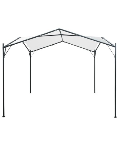 Belvédère 3x3x2,6 m Blanc 180 g/m²