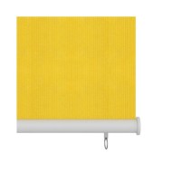 Store roulant d'extérieur 140x140 cm Jaune PEHD